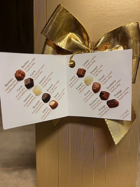 Hamlet - Ballotin Belgische pralines Gold - 250 gram - Afbeelding 3